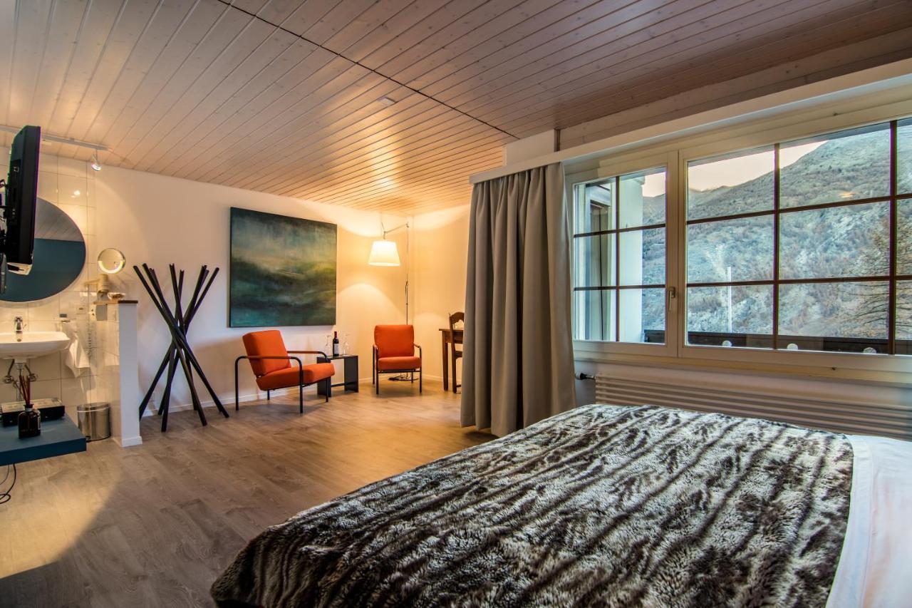 Waldhotel Fletschhorn Panoramic Retreat In Saas Fee المظهر الخارجي الصورة