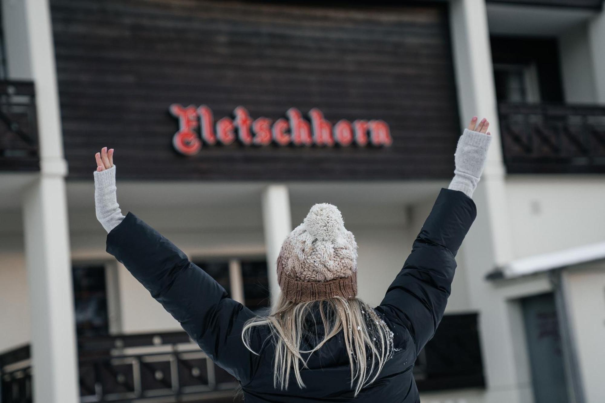 Waldhotel Fletschhorn Panoramic Retreat In Saas Fee المظهر الخارجي الصورة