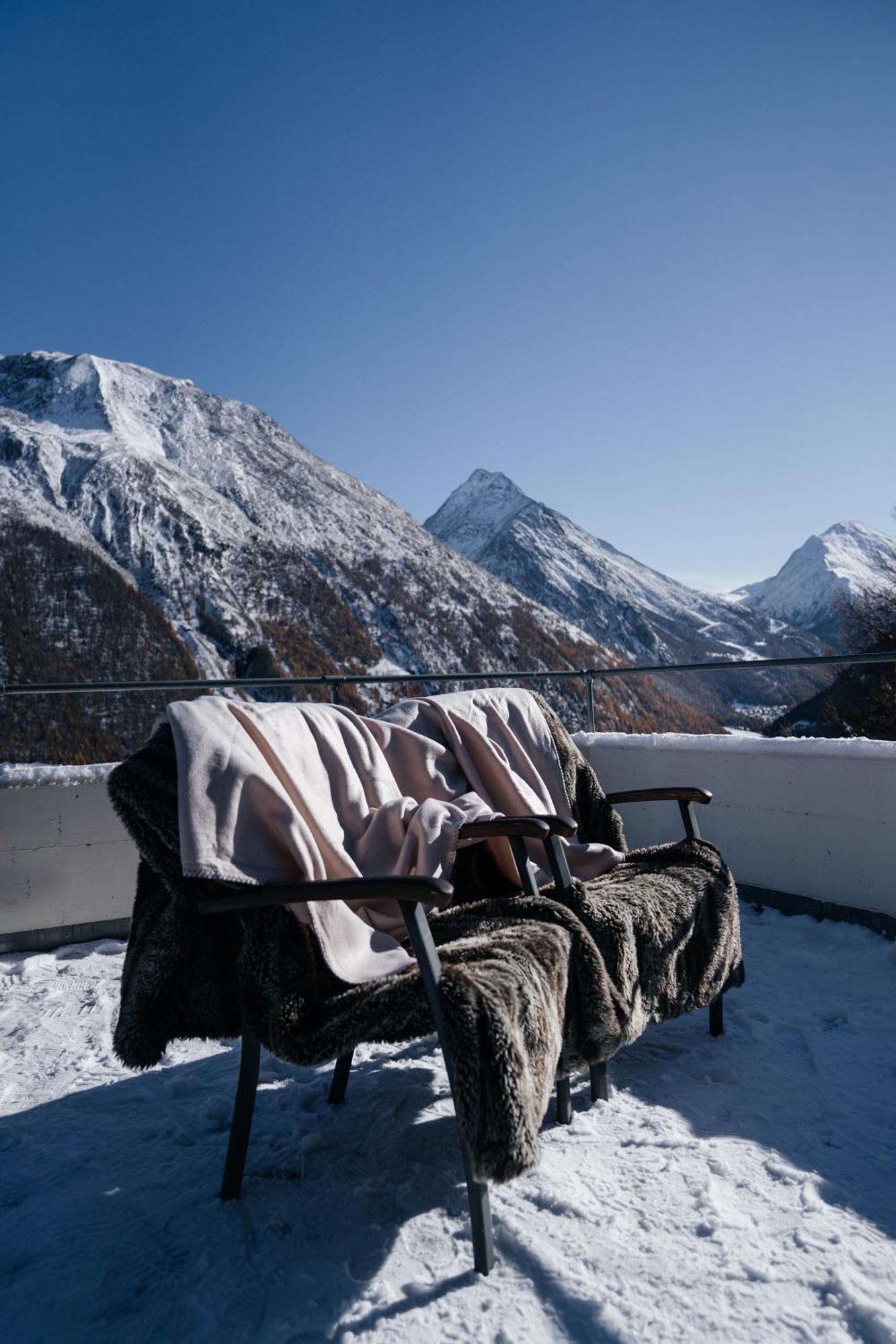 Waldhotel Fletschhorn Panoramic Retreat In Saas Fee المظهر الخارجي الصورة