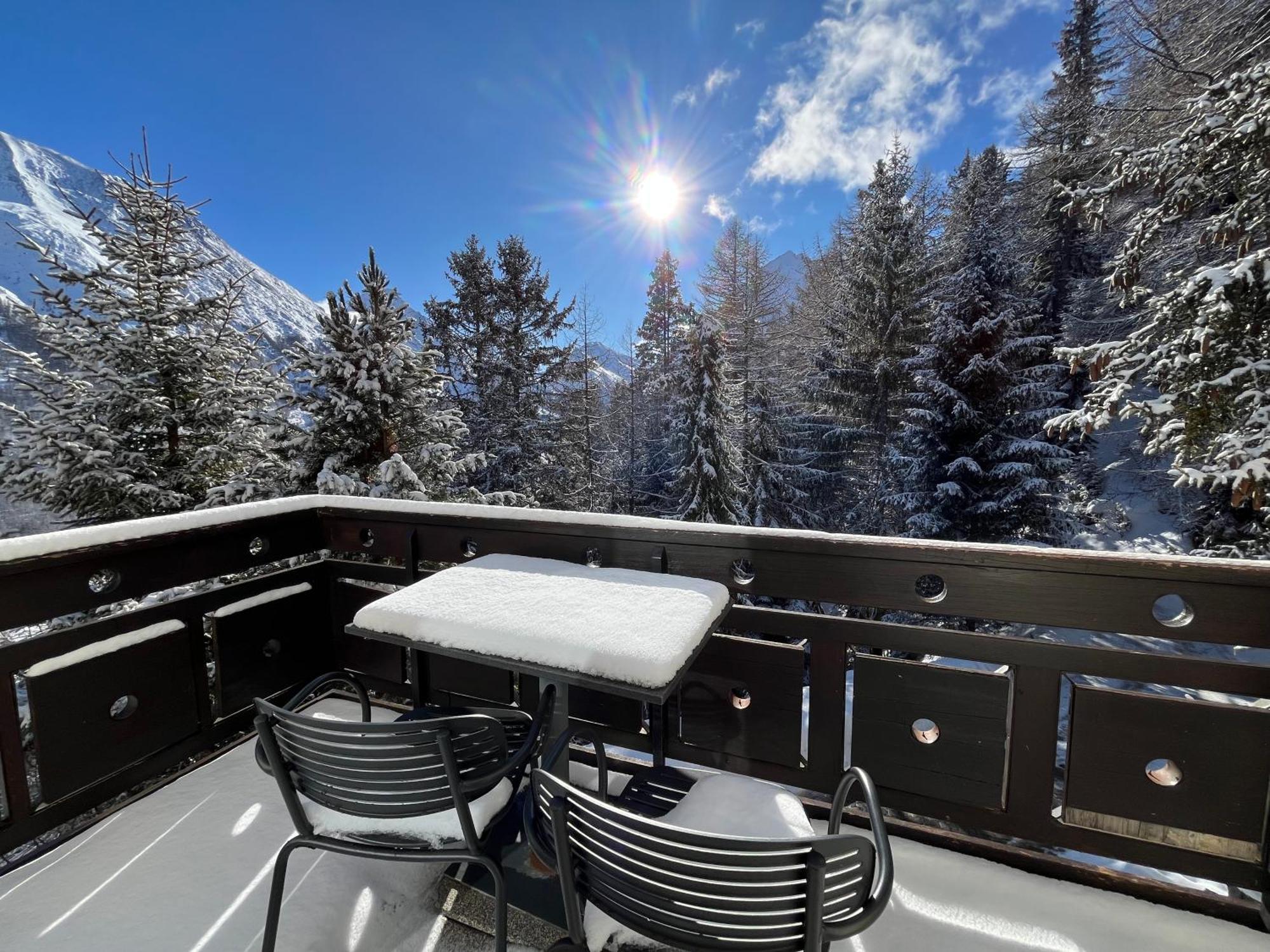 Waldhotel Fletschhorn Panoramic Retreat In Saas Fee المظهر الخارجي الصورة